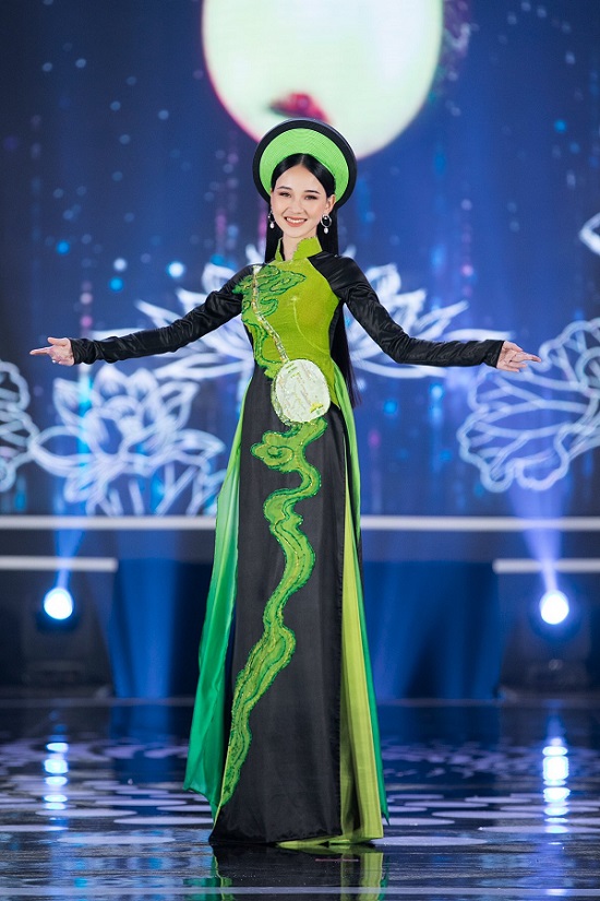 Trúc Linh trong cuộc thi Hoa Hậu Việt Nam 2020